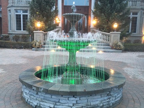 6’ Spray Rings with LED Lights
